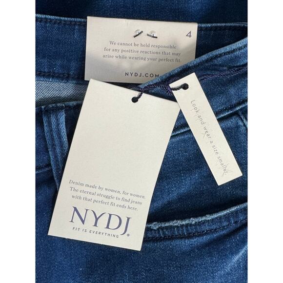 NWT NYDJ Emma Relaxed Slender Jeans in Riverwalk Size 4 - Picture 5 of 12